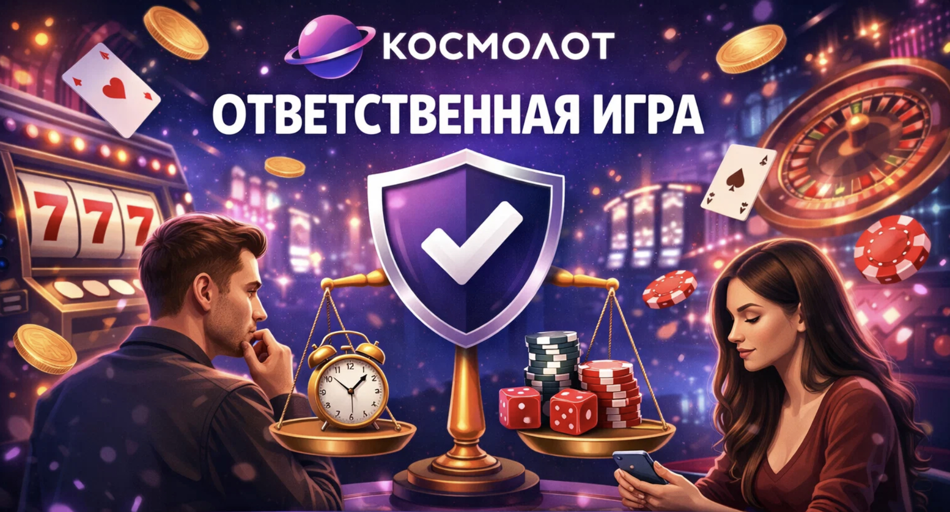 cosmolot відповідальна гра